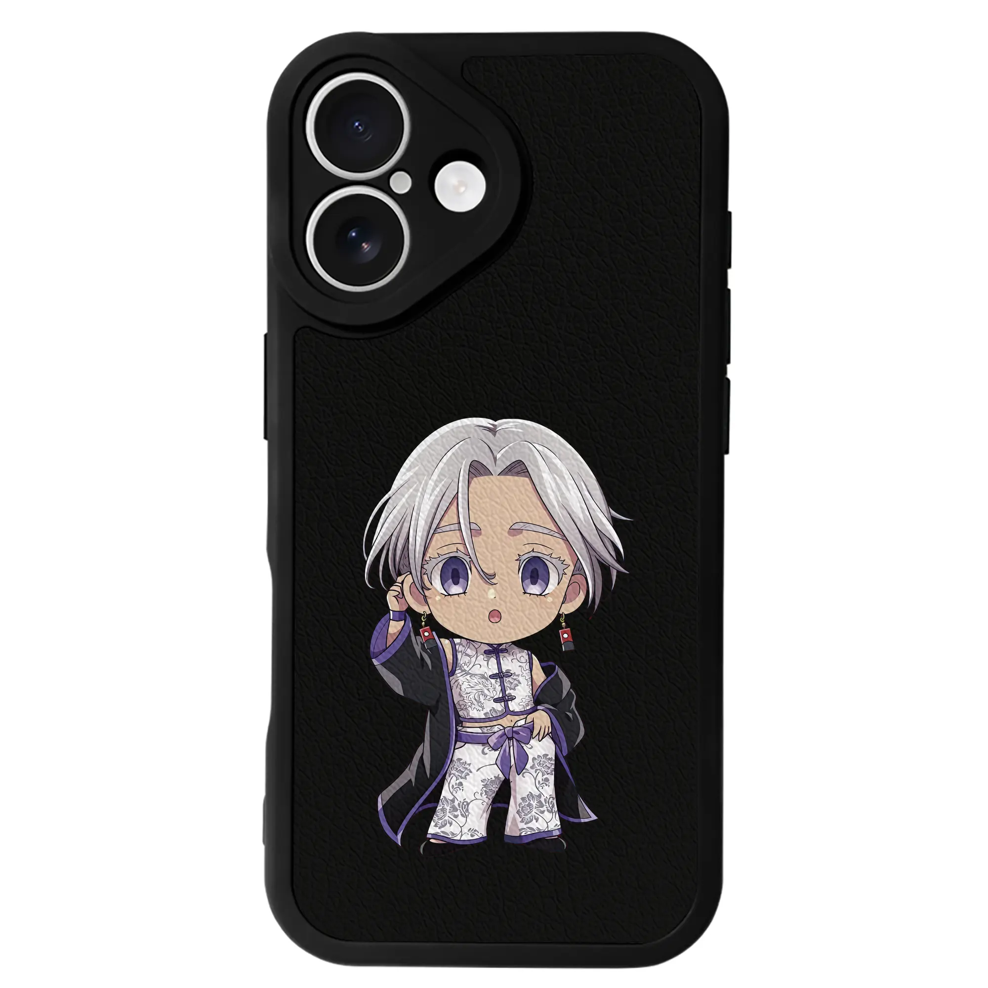 東京リベンジャーズ グッズ,黒川イザナ - IPhone 16シリーズ対応 ・ シリコンスマホケース ・ レザー調 ・ 高精度フィット ・ 耐衝撃 ・ ワイヤレス充電対応 ・ 精密カット